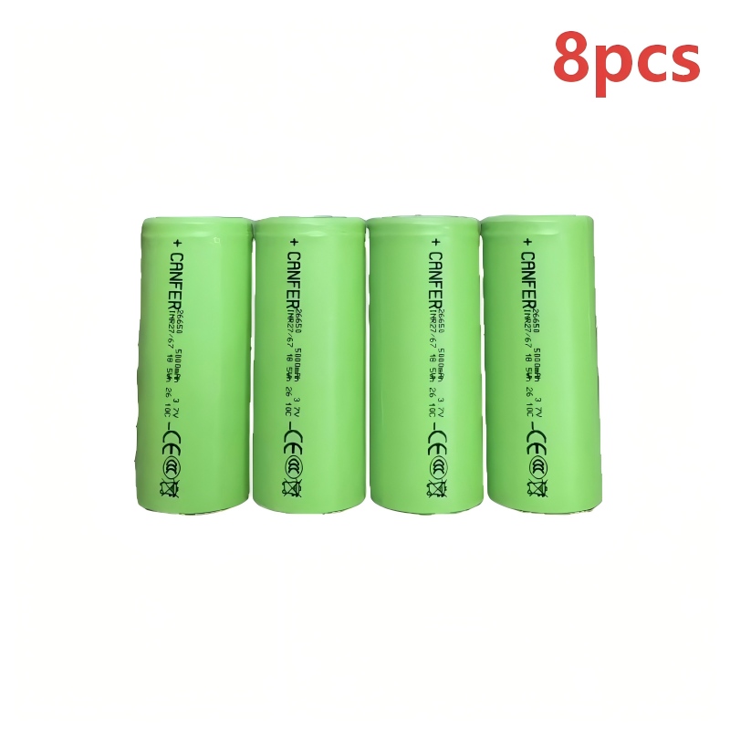 266650 5000mAh Lithium Ion Cell | 3.7V 2C Continuous Discharge Cylindrical Cell